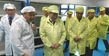 【健科簡訊】省委常委、市委書記胡衡華到我司調研生產運營情況